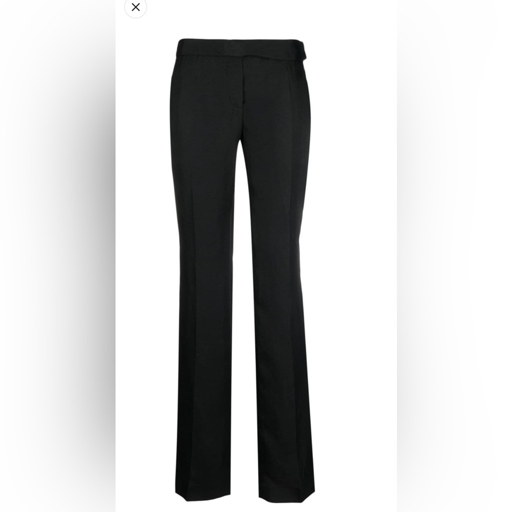 Stella McCartney low-rise straight-leg trousers